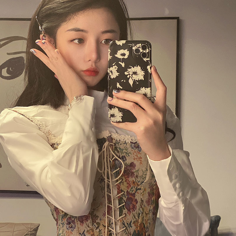 Đầm Chữ A Tay Dài Thêu Hoa Kiểu Retro Thời Trang Mùa Hè Cho Nữ | BigBuy360 - bigbuy360.vn