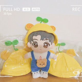 Mũ mầm cho doll 20cm