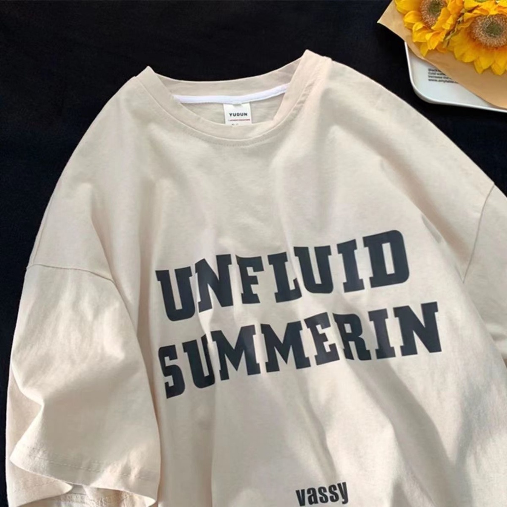 Áo Thun Tay Ngắn Dáng Rộng Phong Cách Thời Trang Mùa Hè Mới