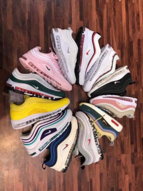 Giày Air Max 97 xám nam nữ