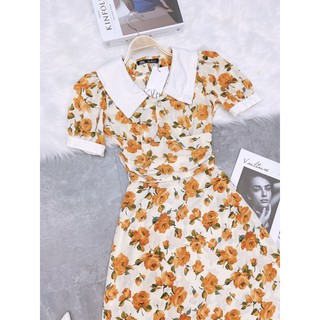 🌷 VÁY HOA PHỐI CÚC NGỌC VINTAGE🌿