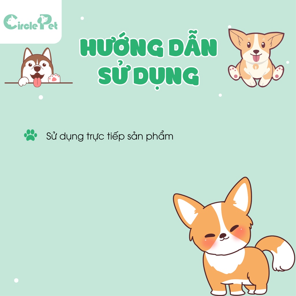 Lược Inox Grooming Chải Lông Thẳng Cho Chó Mèo - Circle Pet