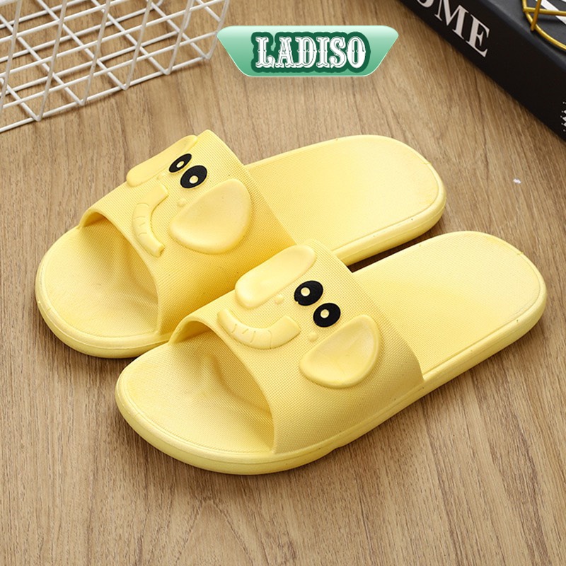 Dép quai ngang nữ LADISO siêu êm hình voi siêu dễ thương hàng QC chống trơn trượt - TT320