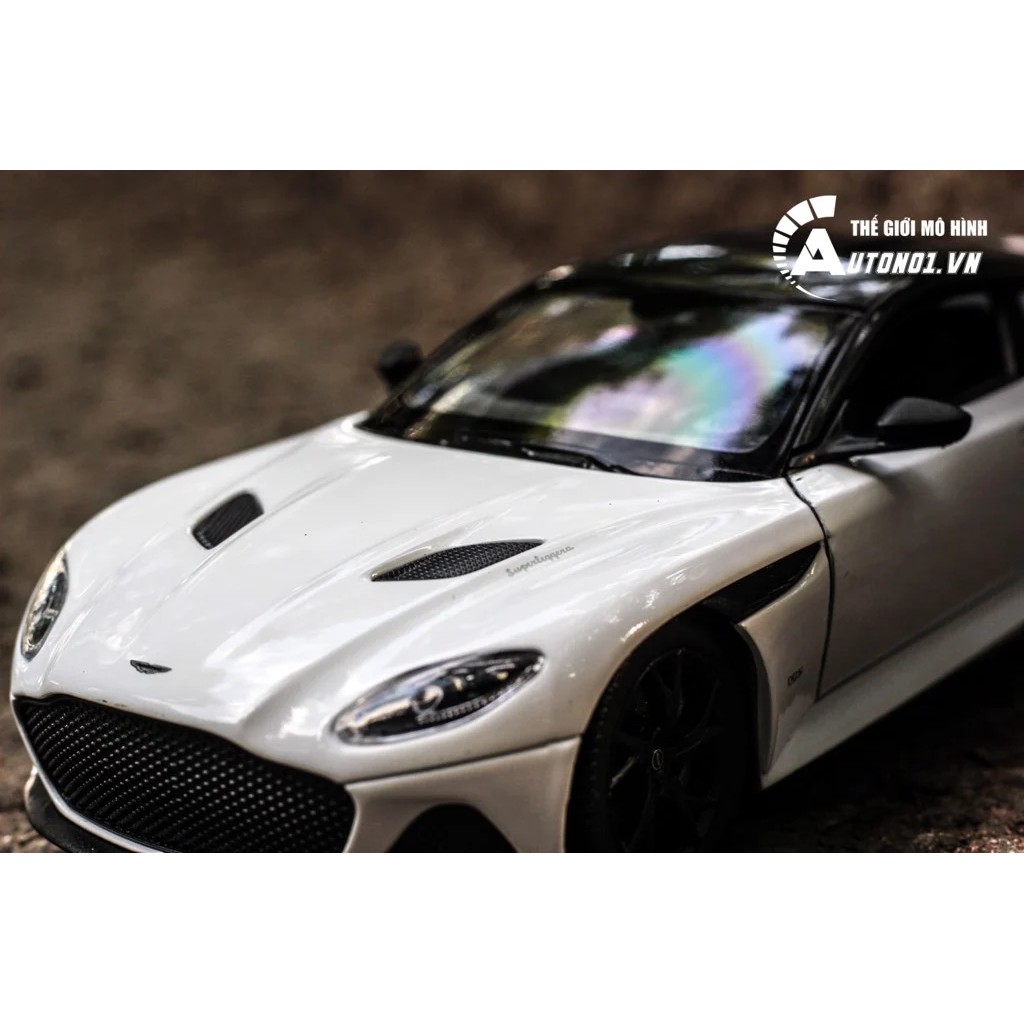 MÔ HÌNH XE ASTON MARTIN DBS SUPERLEGGERA WHITE 1:24 WELLY 6891