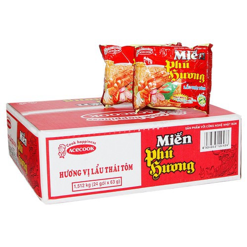 Thùng 24 Gói Miến Phú Hương Hương Acecook (GIAO VỊ NGẪU NHIÊN) | BigBuy360 - bigbuy360.vn