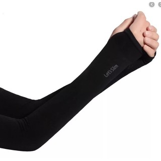 Găng tay chống nắng Letslim (Đen)