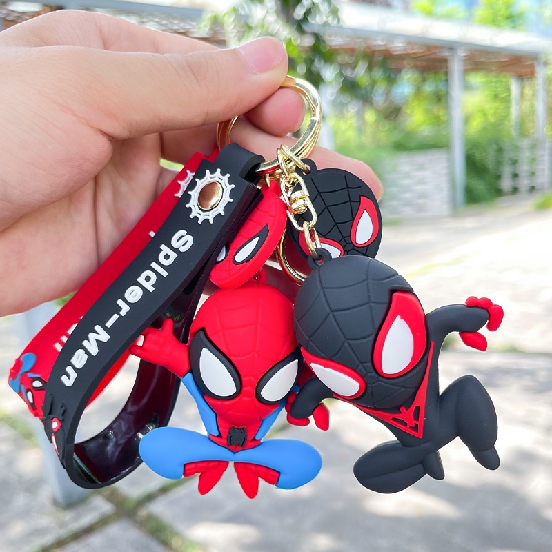 Mới Móc Khóa Silicon Hình Người Nhện Venom Sáng Tạo