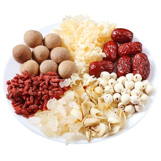 Chè dưỡng nhan - Các nguyên liệu nấu chè dưỡng nhan tự chọn