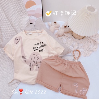 Bộ cotton con lạc đà bé trai