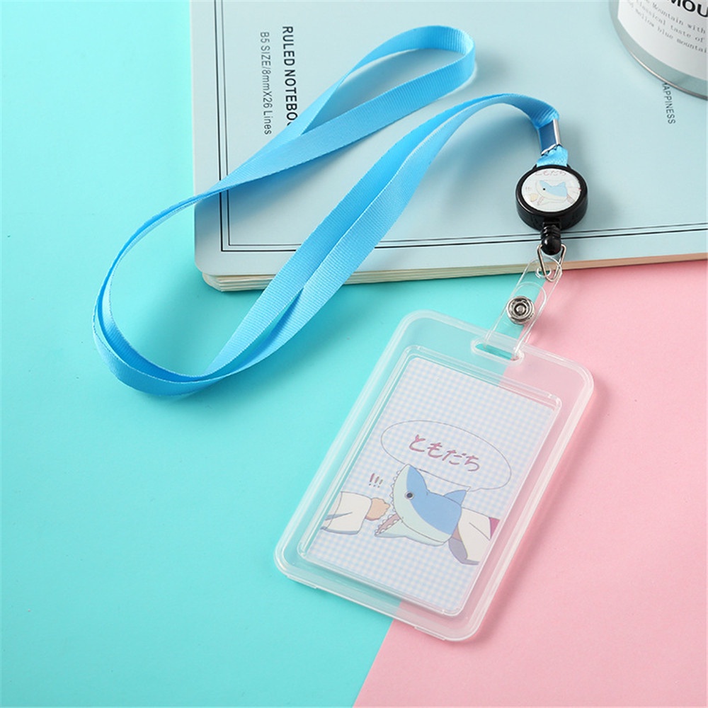 Bao đựng thẻ ID/ thẻ tín dụng đa năng kiểu hoạt hình đáng yêu cho nam và nữ