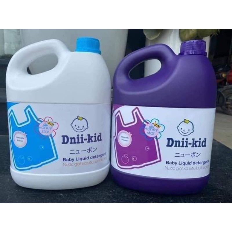 nước giặt dini-kid can 3.8L