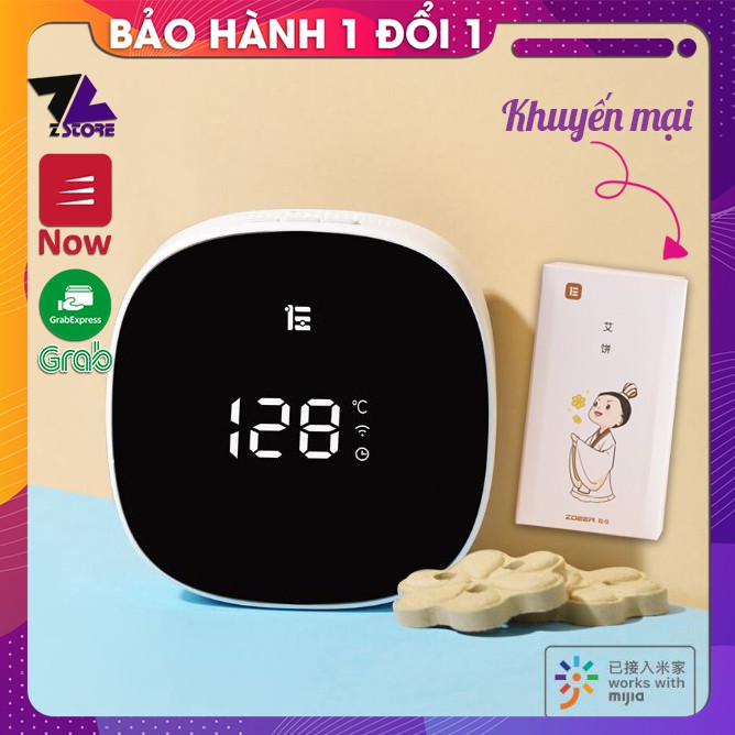 Máy chườm ngải cứu Xiaomi ZDEER Ver 2 Max - ZDA10MAX - ZDA9 - hộp quà biếu - Xông ngải cứu không lửa không khói