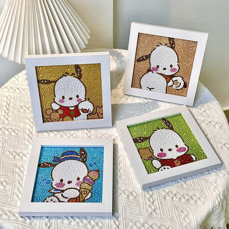 Bộ Tranh Đính Đá Tự Làm Tự Làm Mới Giáo Dục Cho Bé