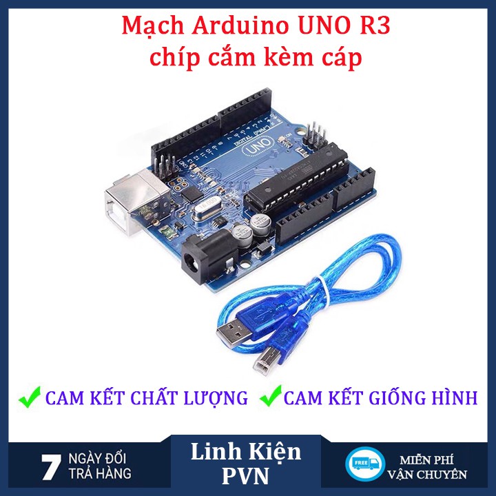 Mạch thích hợp phát triển ARDUINO UNO R3 | BigBuy360 - bigbuy360.vn