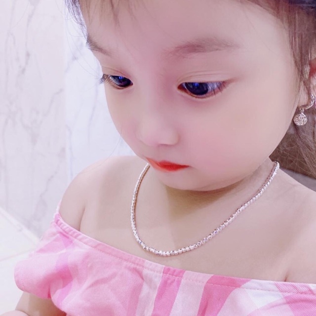 Vòng cổ bạc cho bé