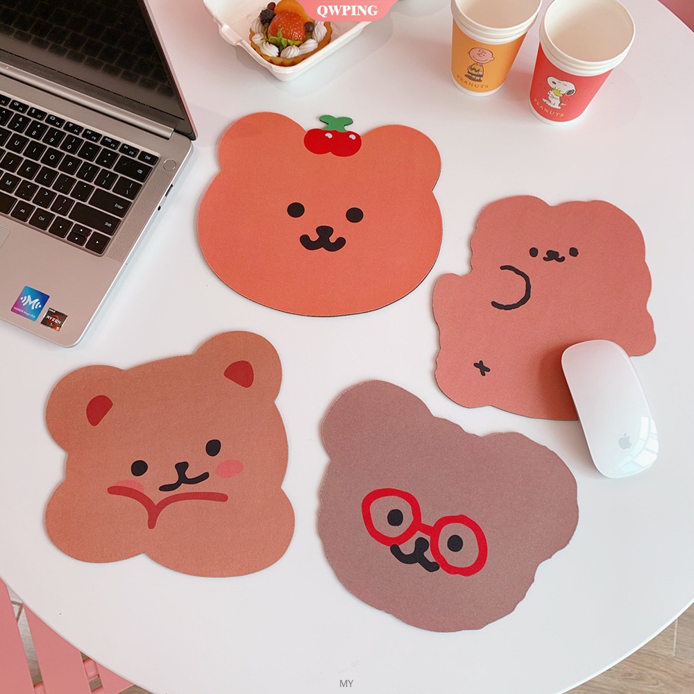 Tấm Lót Chuột Mini Mềm Mại Họa Tiết Hoạt Hình Dễ Thương Phong Cách Nhật Bản