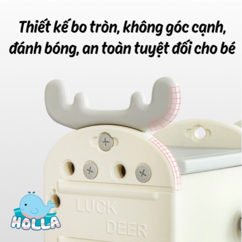Kệ đồ chơi, tủ đồ chơi tuần lộc Holla HL 10126