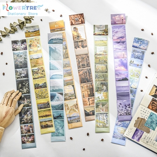 Flowertree Sticker Miếng Dán Trang Trí Nhật Ký Độc Đáo