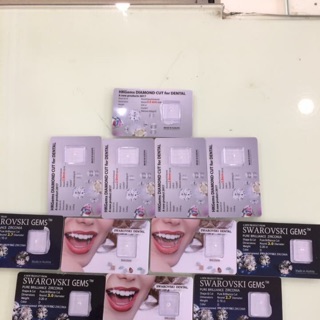 Đá đính răng siêu sáng đẹp bảo hành Vĩnh viễn về độ sáng