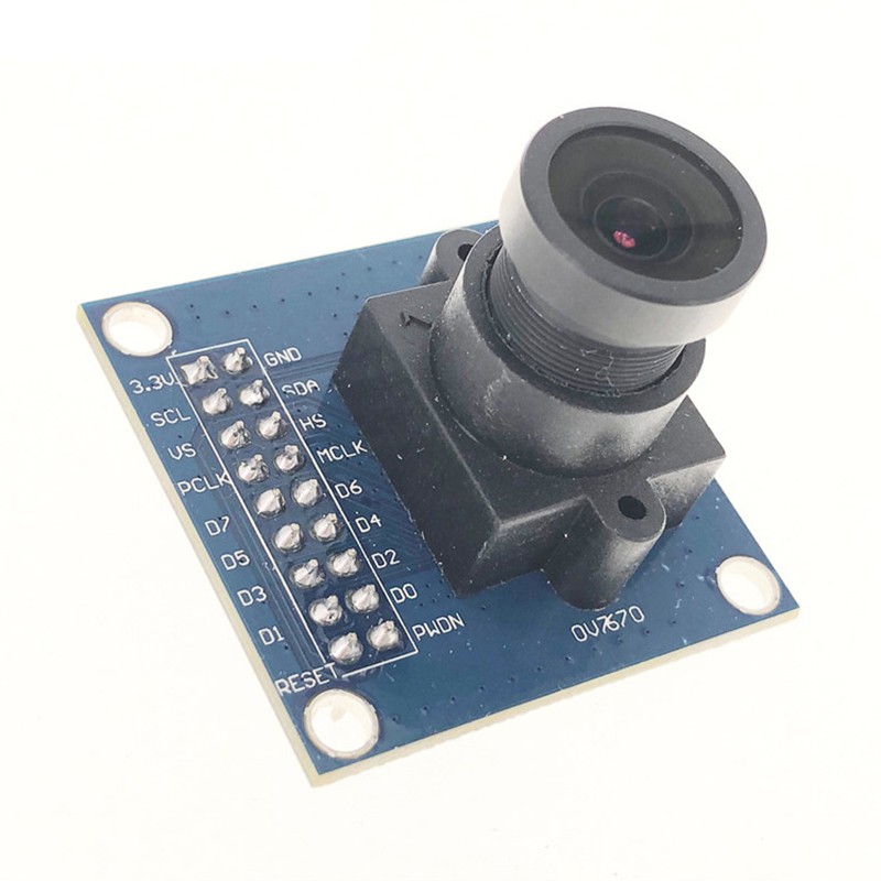 Set 2 Mô Đun Camera OV7670 VGA CIF Kích Thước 640X480 Cho Arduino