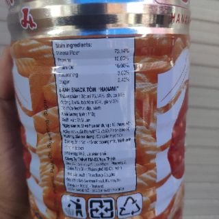 Bánh phồng tôm Hanami 110g
