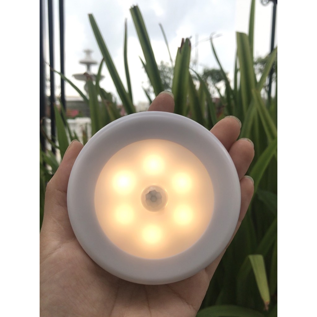 [ DÙNG PIN] Đèn Cảm Ứng Tủ Quần Áo Đèn Led Mini Cảm Biến Thông Minh Dùng Cho Gia Đình Dán Tường Cầu Thang Kệ Sách