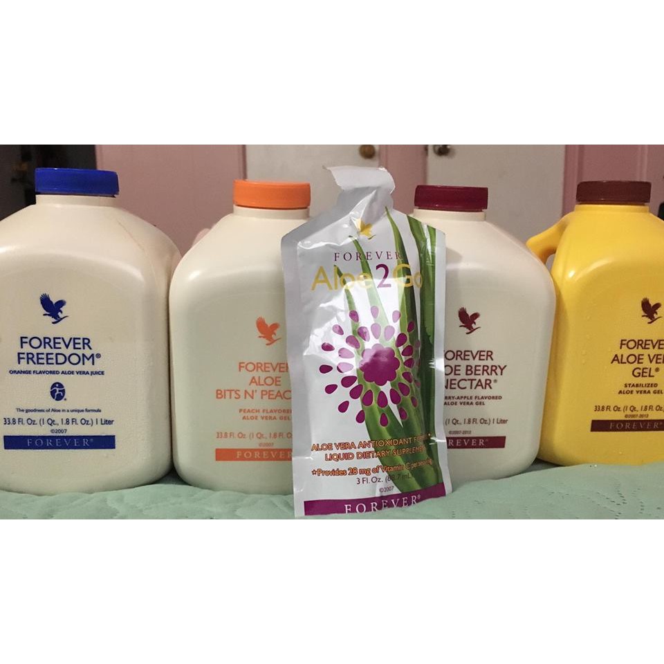 Nước Lô Hội, Nước Ép Quả Đào Forever Aloe Bits N peaches 077FLP Forever