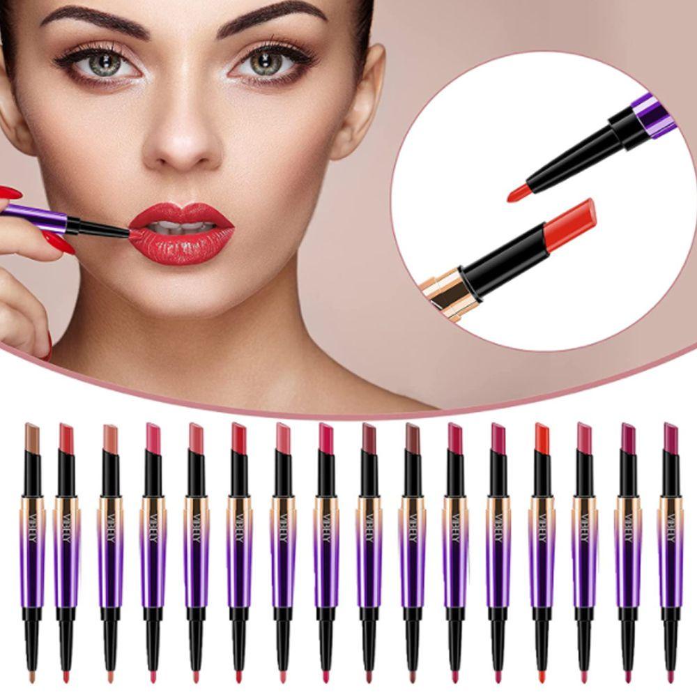 Son Môi Thiết Kế Hai Đầu Trang Điểm Lâu Trôi Cho Nữ