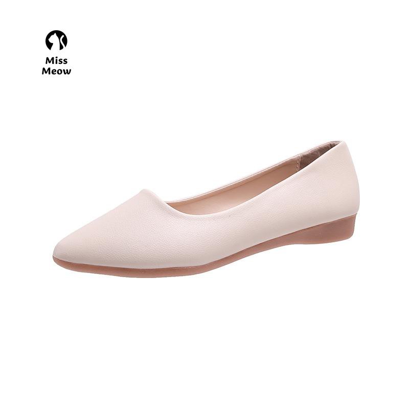 Miss meow 2021 giày thường xuân mới của Hàn Quốc mẹ đế bệt đơn nữ | BigBuy360 - bigbuy360.vn