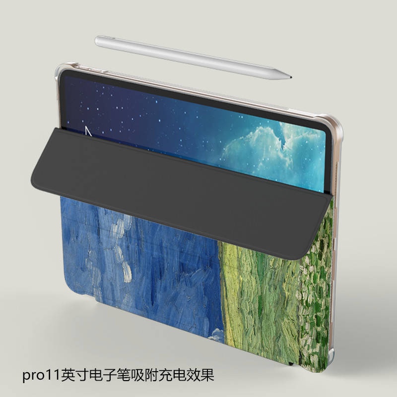Vỏ Bảo Vệ Họa Tiết Tranh Sơn Dầu Van Gogh Dành Cho IPAD2020 AIR4 10.9AIR3 Pro11 30% Off 10.2 Inch MINI5