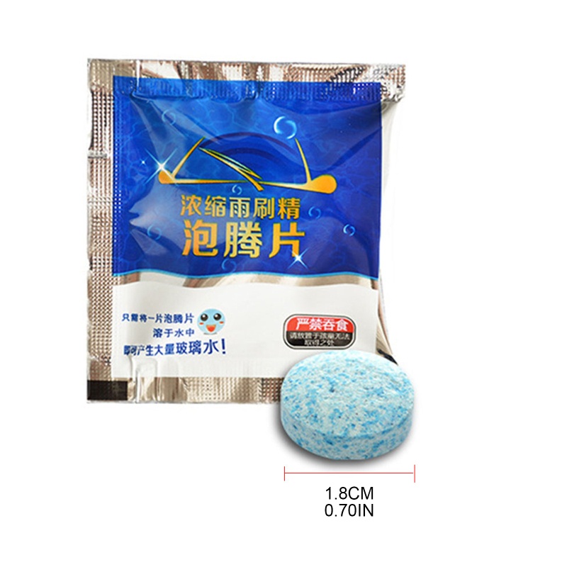 Set 10 Viên Sủi Vệ Sinh Cửa Kính Máy Giặt Tiện Lợi