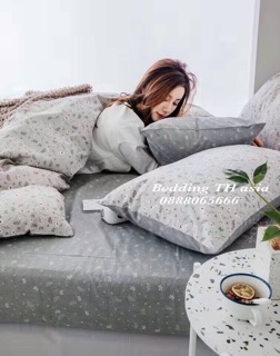 bộ chăn ga gối cotton 4 món