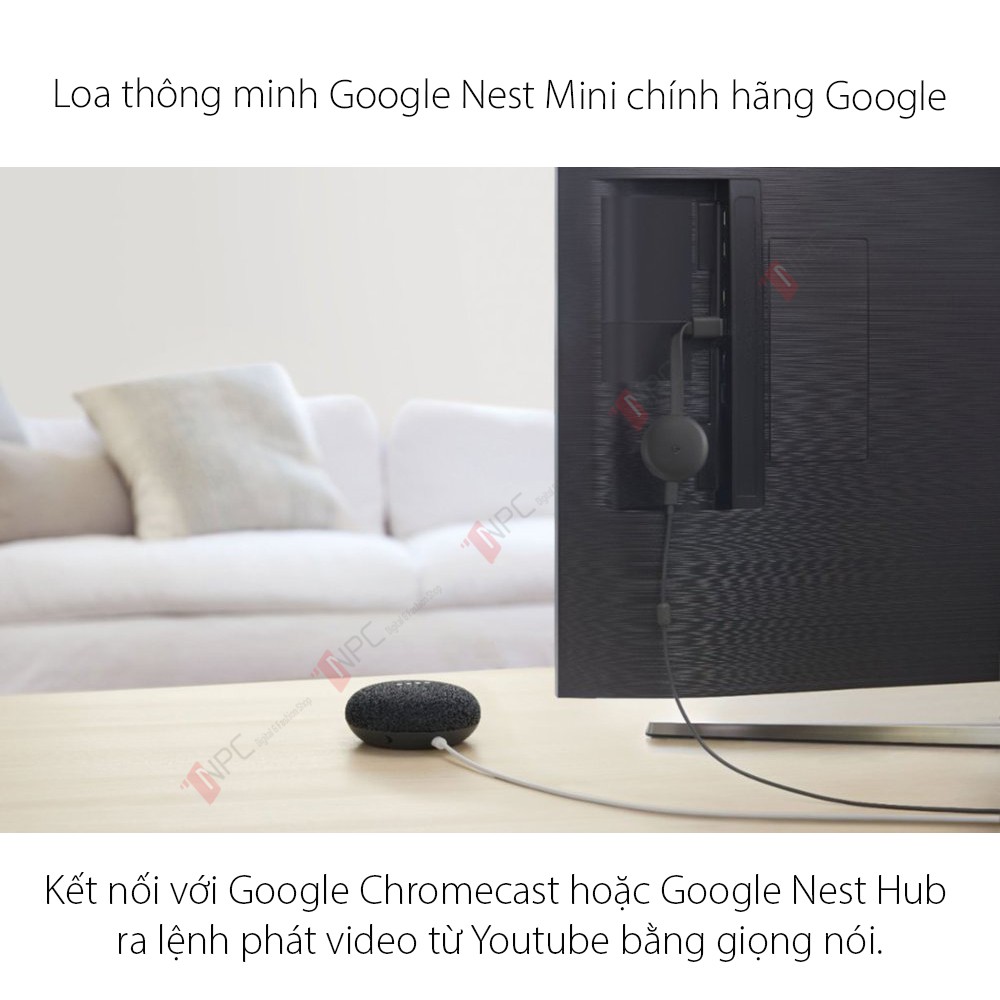 [🅲🅷Í🅽🅷 🅷Ã🅽🅶 🆂🅴🅰🅻🅱🅾🆇] Google Nest Mini (thế hệ 2), loa thông minh trợ lý ảo Google Assistant (Home Mini 2)