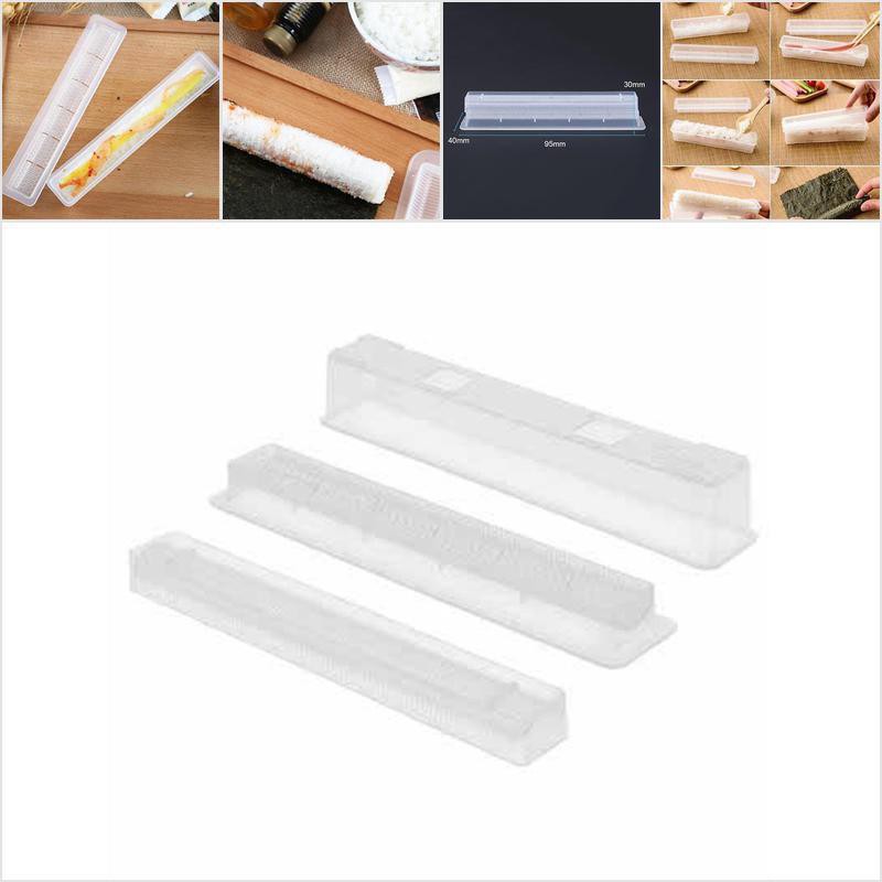 Set 3 khuôn làm sushi cơm cuộn DIY chuẩn đầu bếp