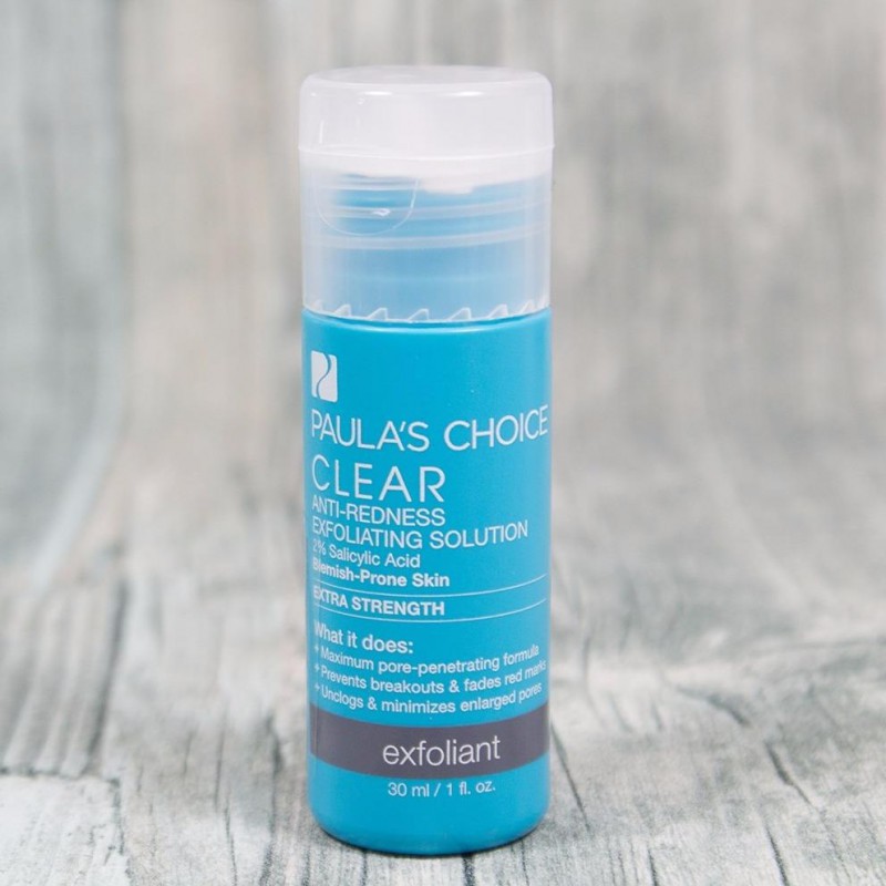 Clear Extra Strength Anti-Redness Exfoliating Solution-Trial size