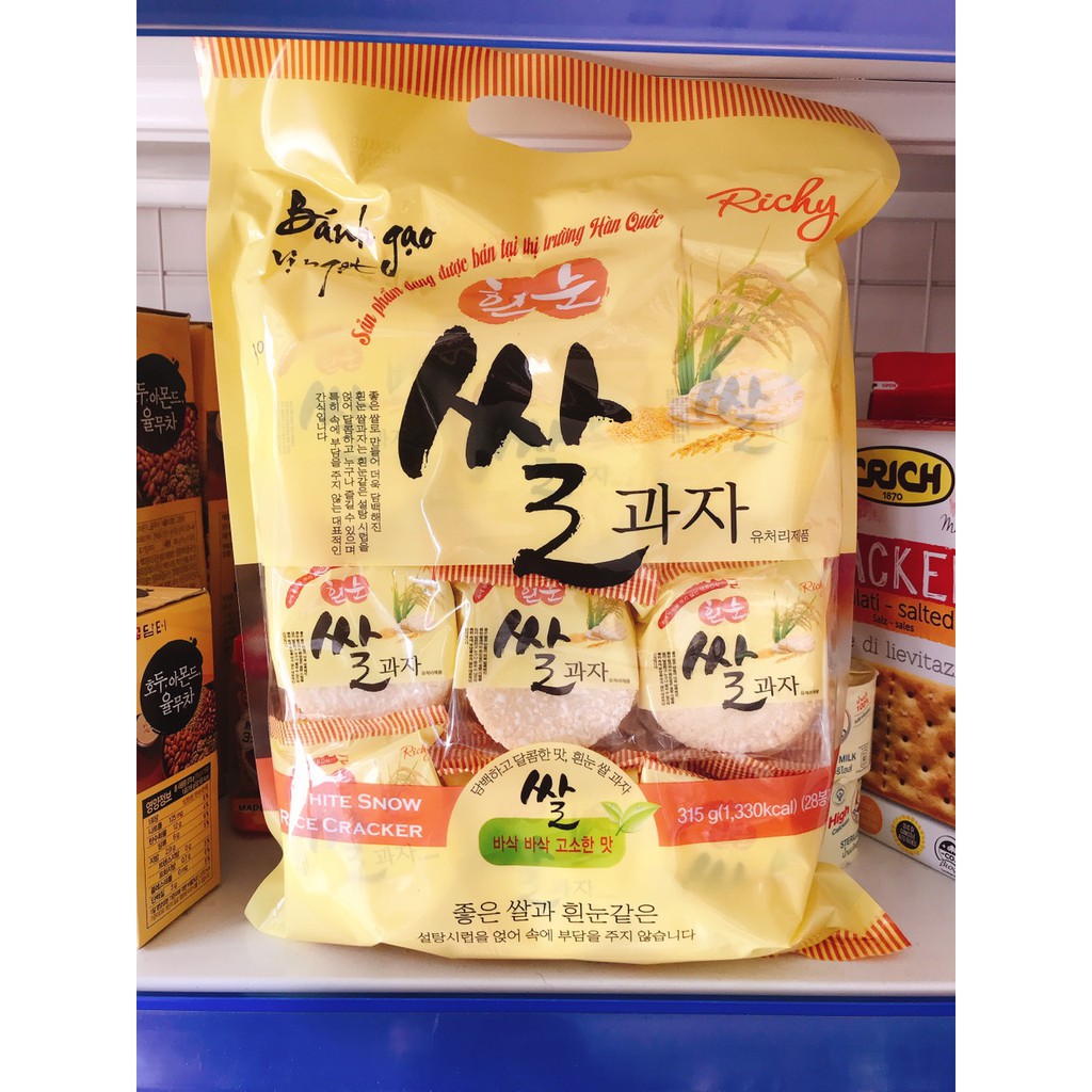 Bánh gạo Richy Hàn Quốc (315g)