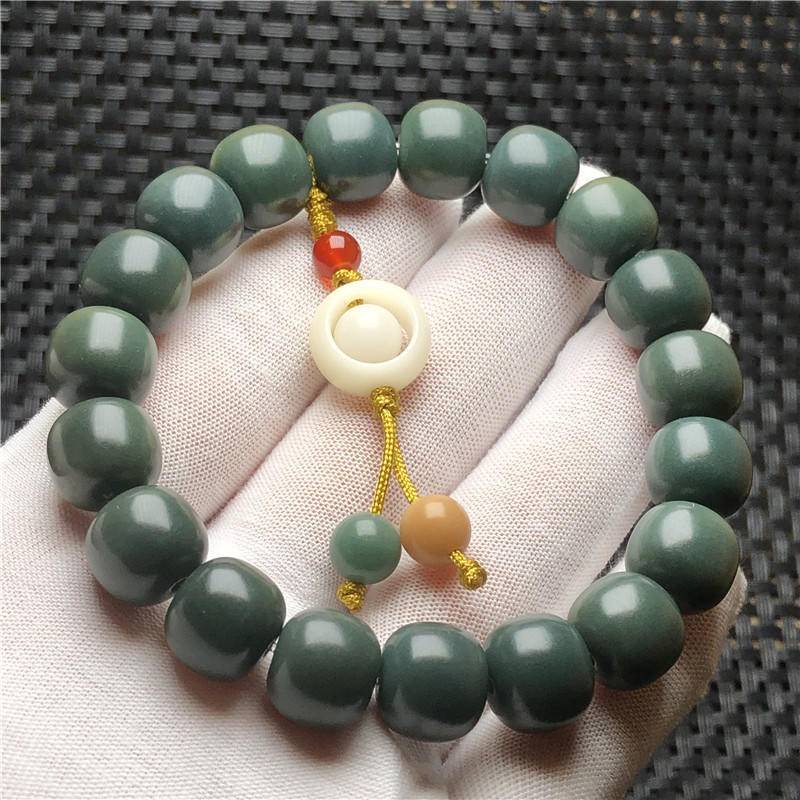 Vòng Chuỗi Hạt Bồ Đề Bằng Da Sáng Tạo 11 * 12