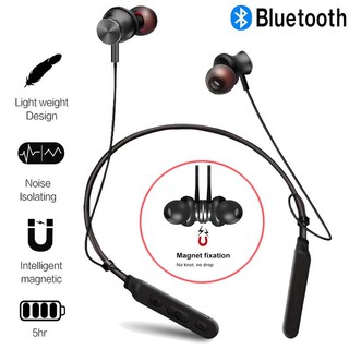 Teamyo Wireless Earphones Bluetooth Headset IPX7 Waterproof Bass Sports Wireless Headphones Bluetooth Neckband Headsets