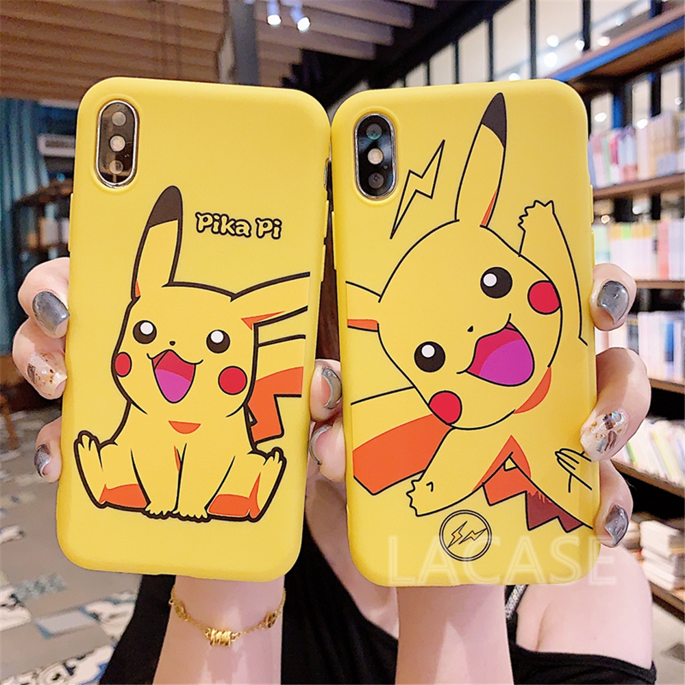 Ốp Lưng Pikachu Đáng Yêu Cho Xiaomi Redmi Note9Pro Redmi Note9S Redmi Note8Pro Redmi Note8 Redmi Note7 Redmi6 6pro Redmi Note5 5pro Redmi8A Redmi 7a Redmi7 Redmi6A Redmi6 Redmi5A Redmi5