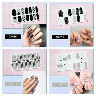 Sỉ DA41-DA60 Dán móng tay Bộ 14 nhãn Nail Sticker