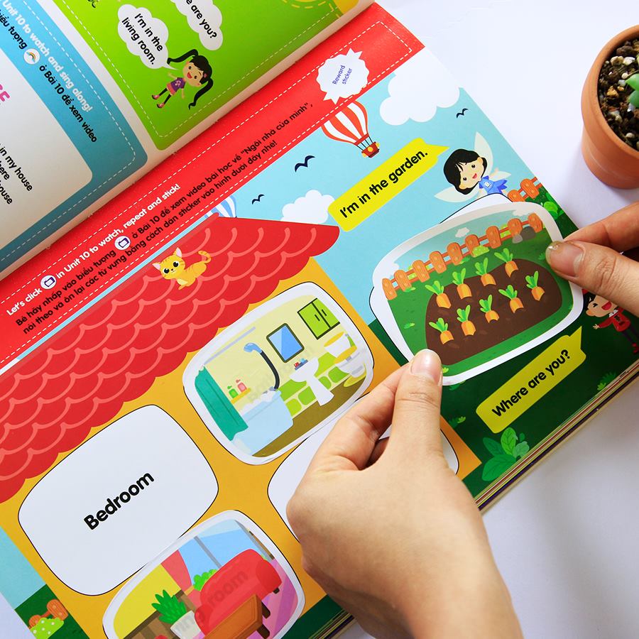 Lioleo English Book - Chương trình học tiếng Anh online cùng sách song ngữ tương tác cho bé từ 4 đến 7 tuổi