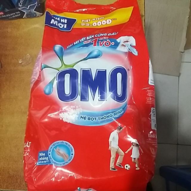 BỘT GIẶT TAY OMO 6KG.