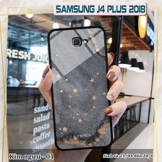 Ốp lưng cung hoàng đạo cho Samsung Galaxy J4 Plus (2018)