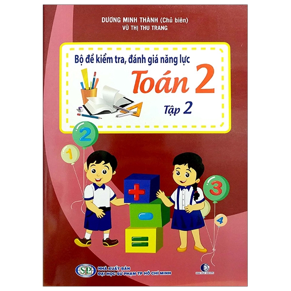 Sách - Bộ Đề Kiểm Tra, Đánh Giá Năng Lực Toán 2 - Tập 2