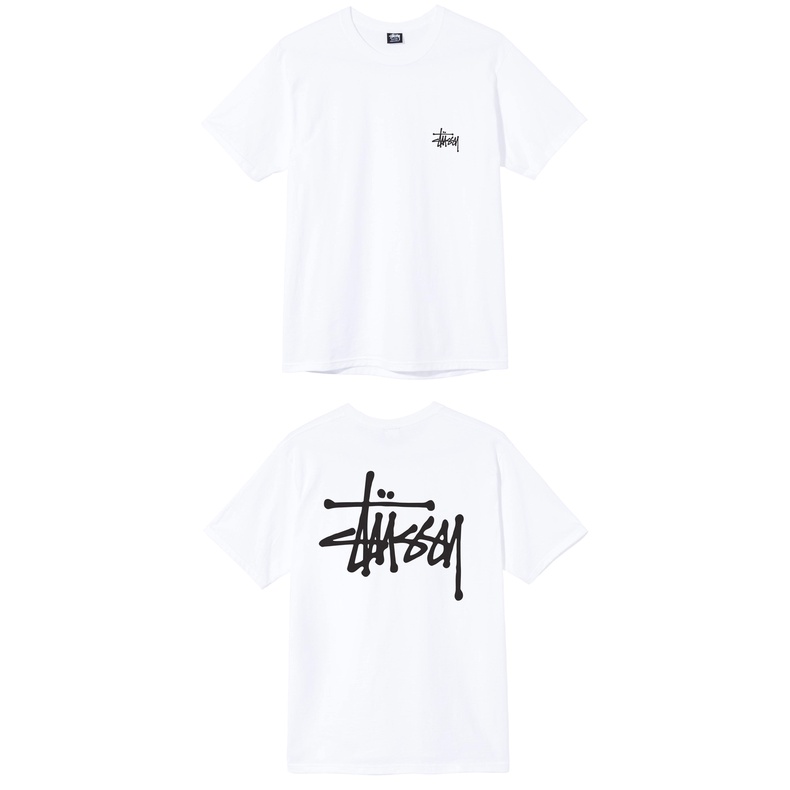 Áo Thun Nam Tay Ngắn In Chữ LOGO Stussy Thời Trang Xuân Hè 1904649G
