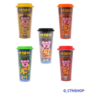 Combo 5 hũ xúc xích lắc Heo Cao Bồi