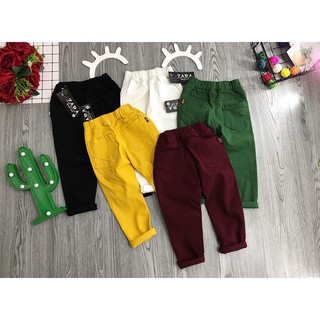 quần kaki rách gối cho bé