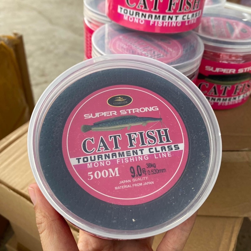 Cước câu CATFISH chính hãng COASLINE đài loan 500m
