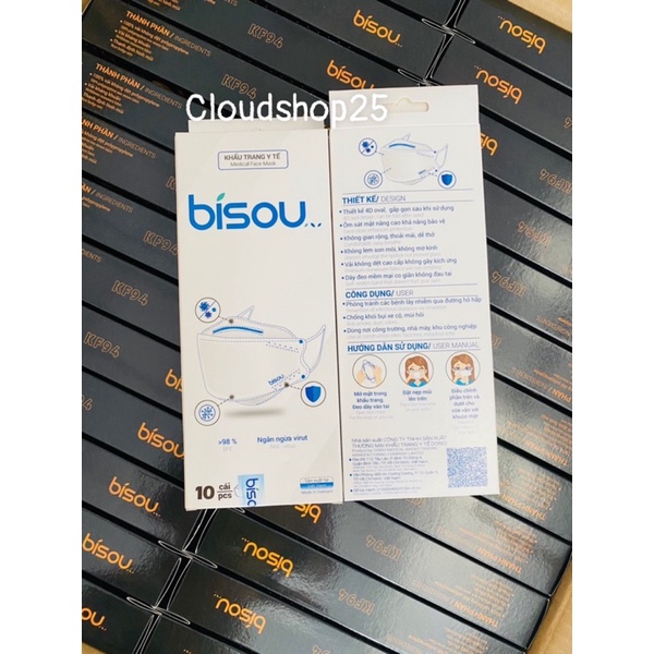 Khẩu Trang KF94 Bisou
