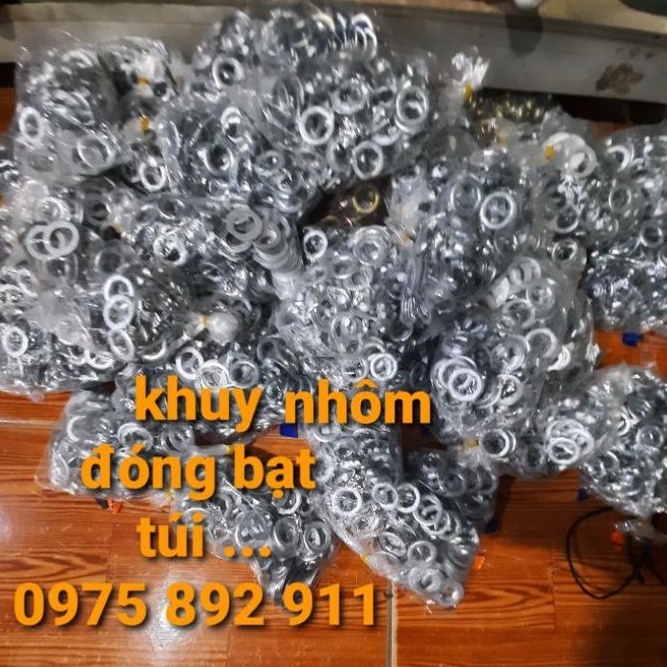 100 cái - khoen (20mm)khuy đóng bể bat , túi , biển quảng cáo